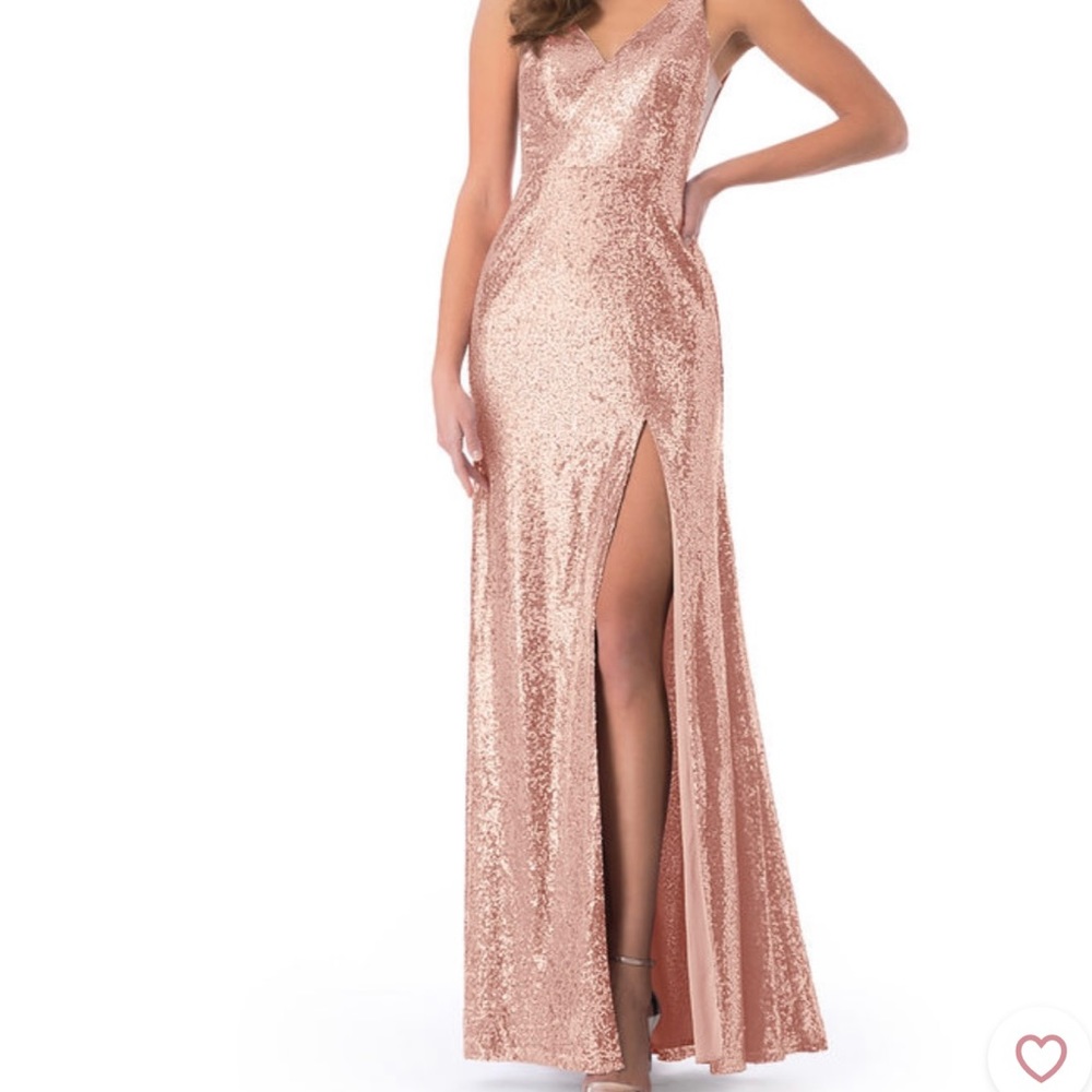 Azazie Formal sequin dress.